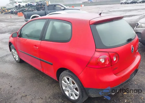 2008 Volkswagen Rabbit S из США, поврежденный, VIN WVWBA71K88W113542